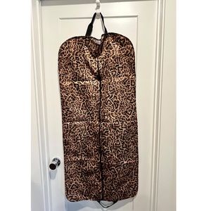 NWT Chico’s Leopard Garment Bag